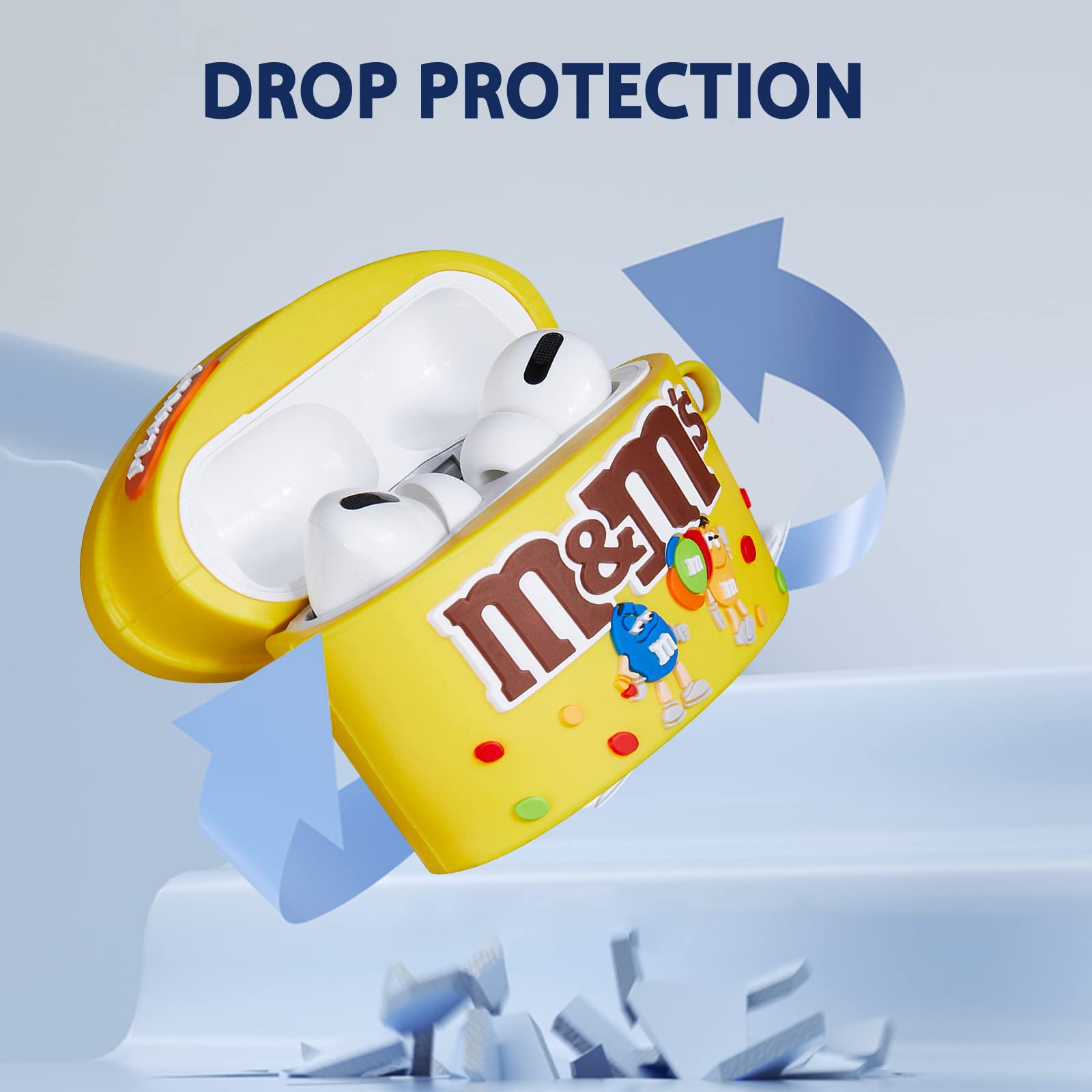 Amazon | WowChic AirPods Pro 2019/Pro 2用ケース 2022 ソフト